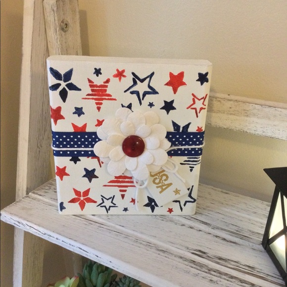 Other - Patriotic 4th of July Wood Block